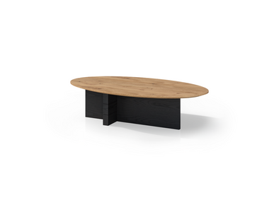 Coffee tables - Megan Elipse Coffee Table - ZAGAS FURNITURE