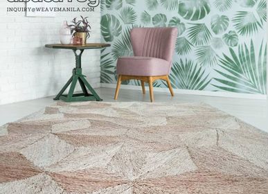 Tapis contemporains - Tapis Triangle de jungle - WEAVEMANILA
