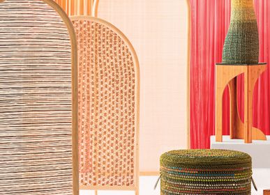 Objets design - Cloison SHELMED en rotin et abaca - DESIGN COMMUNE