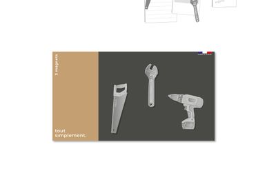 Autres décorations murales - Magnet en métal - Bricolage - TOUT SIMPLEMENT,