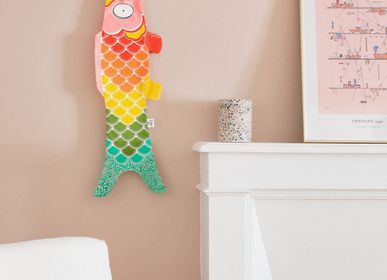 Children's decorative items - Rainbow Koinobori (K026/S) - MADAME MO