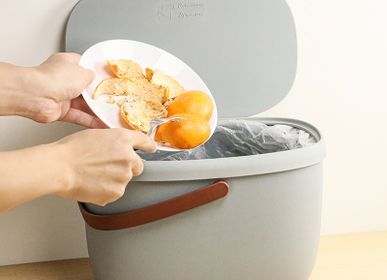 Objets de décoration - Foody - Qualy Kitchenware : Contenant de stockage des aliments 100 % recyclable - QUALY DESIGN OFFICIAL
