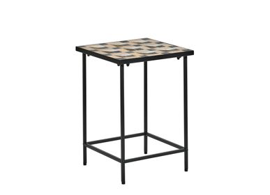Other tables - Villa Collection Side Table 38 x 38 x 54 cm Black - VILLA COLLECTION