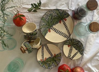 Céramique - DATTES DE PALME - Assiettes, bols et plats en palmier et dattier  - TAKECAIRE