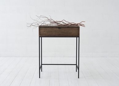 Console table - FOREST | CONSOLE | STEEL, OAK - IDDO