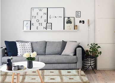 Other wall decoration - AW-003 Triple Square-Stitched Rug - WEAVEMANILA