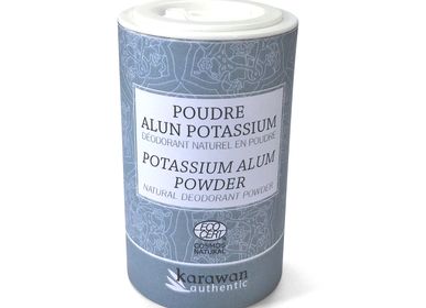 Cosmétiques - Pierre d'Alun potassium en poudre, certifiée Cosmos naturel - KARAWAN AUTHENTIC