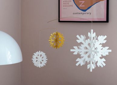 Other Christmas decorations - Scandinavian Snowflake Mobile - LIVINGLY