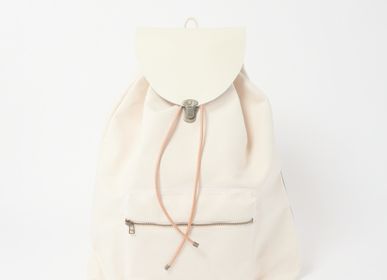 Bags and totes - PICNIC BAG - canvas backpack - KENTO HASHIGUCHI