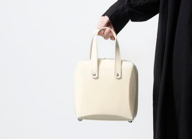 Bags and totes -  FOLD - leather square handbag - KENTO HASHIGUCHI