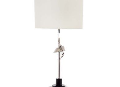 Table lamps - Oda Nickel Table Lamp - RV  ASTLEY LTD