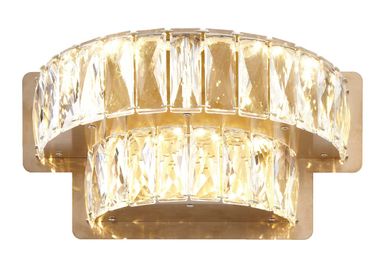 Wall lamps - Giness in Gold 2 Tier Wall Lamp - RV  ASTLEY LTD