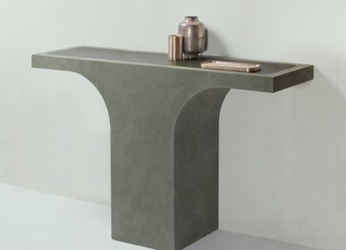 Consoles - NOVARE TABLES ET CONSOLES EN CUIR - GIOBAGNARA