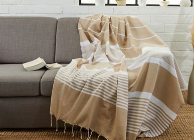 Homewear textile - Fouta XXL Arthur & Jeté de canapé 200x300 cm - BY FOUTAS