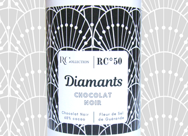 Biscuits - RC°50 Diamants Chocolat Noir - L'ATELIER DES CREATEURS