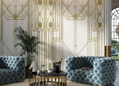 Objets de décoration - Papier peint art nouveau géométrique Jay - LA MAISON MURAEM