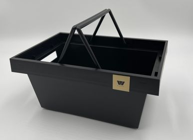Storage boxes - KAGOX basket - GOLD - MAISON KOICHIRO KIMURA