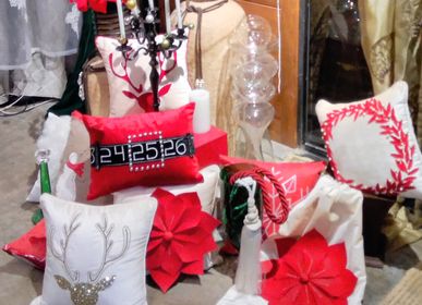Fabric cushions - Festive Cushions - KANCHI BY SHOBHNA & KUNAL MEHTA