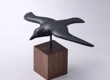 Decorative objects - Cast Iron Ornament/Seagull/L - CHUSHIN KOBO