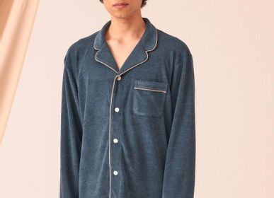 Homewear - Cotton Wool Pile Pajamas Shirt - FOO TOKYO