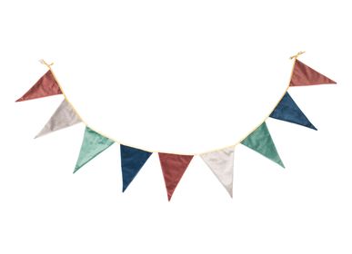 Christmas garlands and baubles -  Velvet Garland Pastel 300cm - BETTY'S HOME