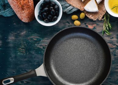 Frying pans - Aluminum Cast High Performance Coating Fying Pan Moderno-IH - HIMEPLA COLLECTIONS