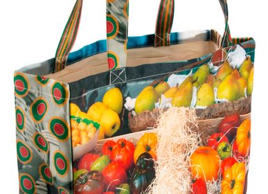 Bags and totes - Shopping bag "Peppers – Tomatoes" - MARON BOUILLIE