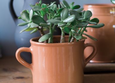 Pottery - Terracotta Italian Olive Jar Planter, Medium - ETÚHOME