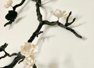 Other wall decoration - Porcelain branch - ATELIER MONOCHROME