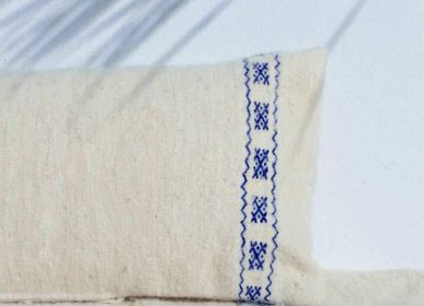Fabric cushions - Illy Handwoven Berber Lumbar Pillow Cover  - FOLKS & TALES