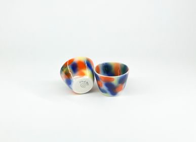 Plats et saladiers - Céramiques - coll. Terrazzo - Frizbee Ceramics - BELGIUM IS DESIGN