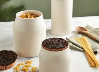 Food storage - Natural Life Ceramic and Cork Storage Canisters - RKW LTD