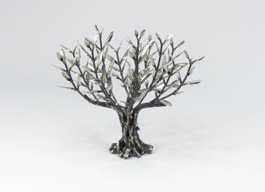 Decorative objects - Olive tree 14 branches - L'OLIVIER FORGÉ