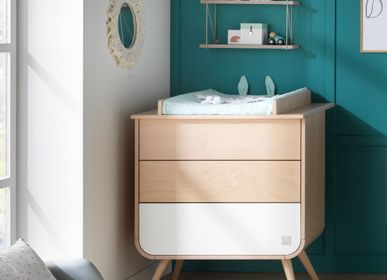 Children's bedrooms - Galopin 3-drawer chest of drawers white - SAUTHON