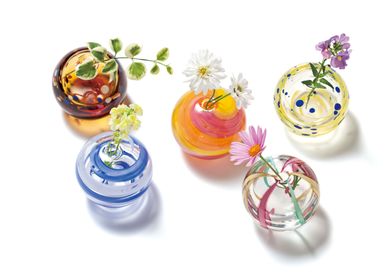 Vases - Small Flower Vase - ISHIZUKA GLASS CO., LTD.