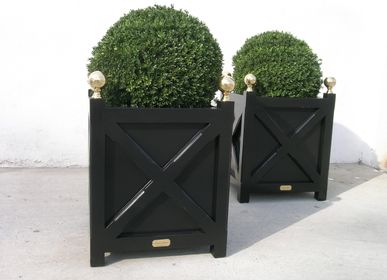 Window boxes - Planters, wooden plant box - ACCENTS OF FRANCE