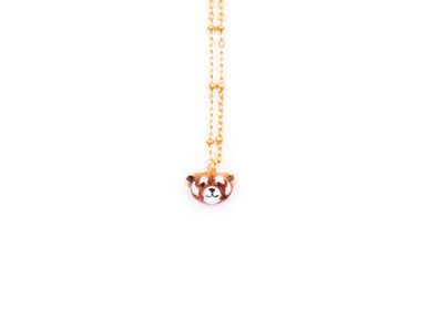 Bijoux - Mini collier panda rouge - NACH