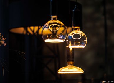 Lightbulbs for indoor lighting - LED FLOATING GLOBE 125 CLEAR GLASS - SEGULA LED LIGHTING