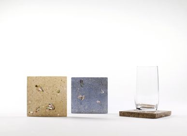 Decorative objects - Sea Stone Design Product Coaster - NEWTAB-22