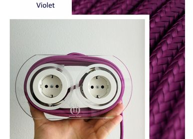 Objets de décoration - Rallonge pour 4 fiches - Ultra Violet - OH INTERIOR DESIGN