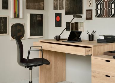 Chairs - RBM Noor office chair - black / grey - ETHNICRAFT