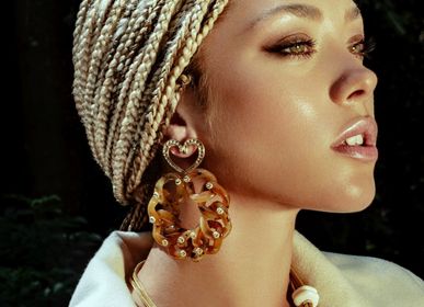 Jewelry - Sierra cabochon idyll hoop earrings - JULIE SION