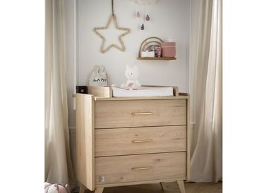 Children's bedrooms - ARTY 3-DRAWER CHEST - SAUTHON