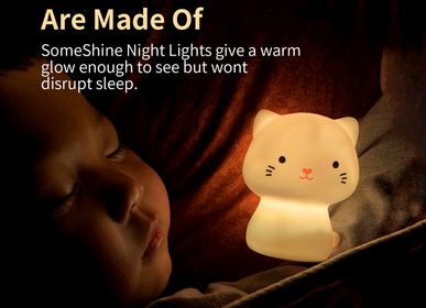 Gifts - USB Rechargeable Night Light - Moon / Cloud / Star / Panda / Fox / Cat / Polar Bear - SOMESHINE
