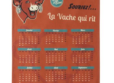 Torchons textile - La Vache qui Rit - Calendrier 2023 / Torchon imprimé - COUCKE