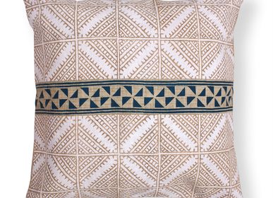 Fabric cushions - Hand woven printed cushion cover - PASSA PAA