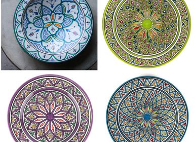 Platter and bowls - Set of 3 ceramic bowls  - MON SOUK FRANCE