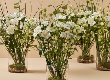 Décorations florales - Composition - LOU DE CASTELLANE - plantes et fleurs artificielles - LOU DE CASTELLANE