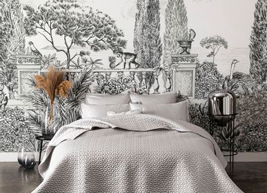 Bed linens - Poésie Argent - Bedcover - ALEXANDRE TURPAULT