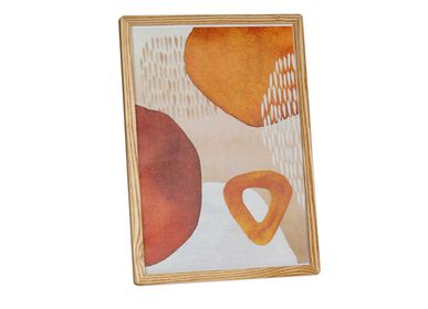 Decorative objects - AX22189 Wall Photo Frame in Ash Wood 40x50 cm  - ANDREA HOUSE